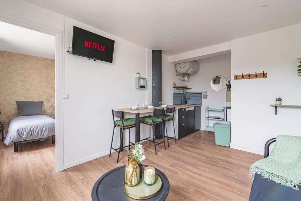 La Riviere, Appartement 3 Personnes Isles-sur-Suippe Bagian luar foto